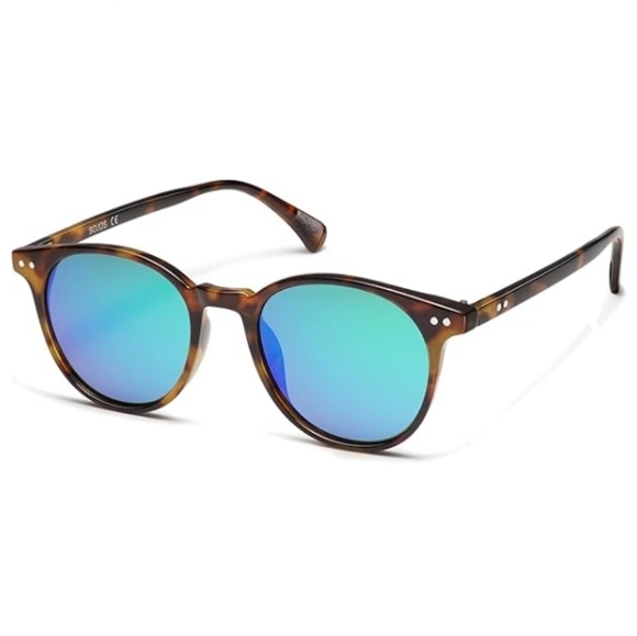 Round Classic Polarized Sunglasses Vintage UV400 SJ2113 Blue - Picture 2 of 5